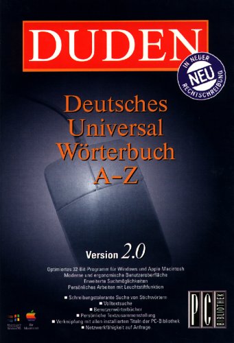 Duden Deutsches Universalworterbuch Auf CD-Rom