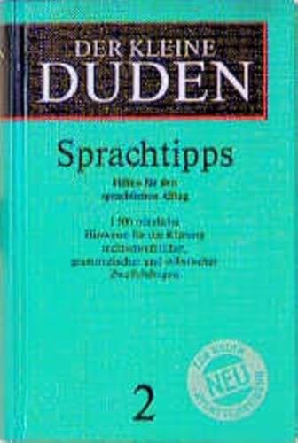 (Duden) Der kleine Duden, 6 Bde., Bd.2, Sprachtipps (German Edition) - unknown author