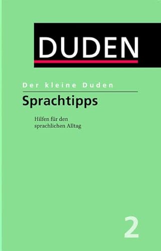 Imagen de archivo de Der Kleine Duden: Sprachtipps (German Edition) a la venta por ThriftBooks-Atlanta