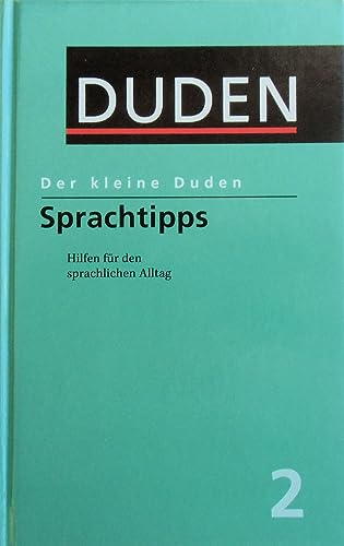 Stock image for Der Kleine Duden: Sprachtipps (German Edition) for sale by ThriftBooks-Atlanta