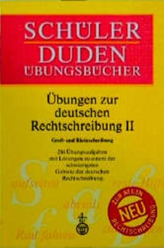 Beispielbild fr (Duden) Schlerduden bungsbcher, bungen zur deutschen Rechtschreibung zum Verkauf von medimops