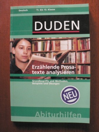 9783411056422: Erzhlende Prosatexte analysieren.