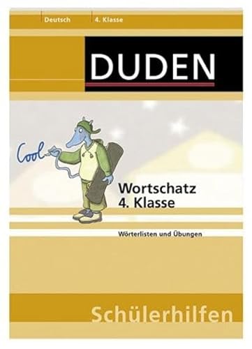 9783411063536: Deutsch. Wortschatz 4. Klasse: Wrterlisten und bungen