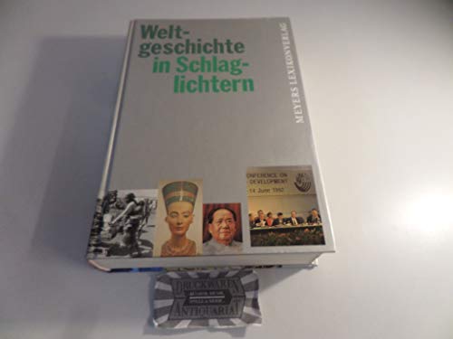 Stock image for Weltgeschichte in Schlaglichtern for sale by medimops