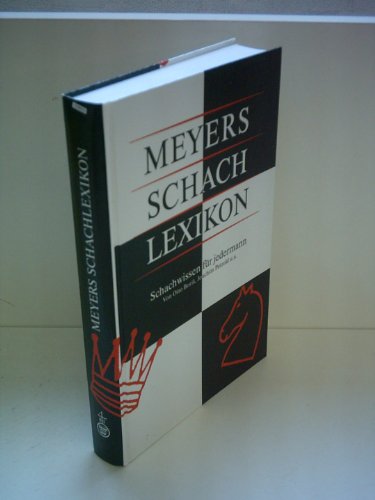 Beispielbild fr Meyers Schachlexikon zum Verkauf von Versandantiquariat Felix Mcke