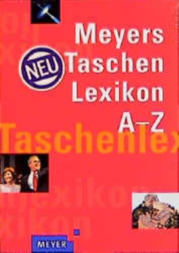 Imagen de archivo de Meyers Taschenlexikon A - Z. Rund 45 000 Stichwrter a la venta por Ammareal