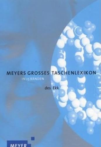 Beispielbild fr Meyers groAYes Taschenlexikon, 25 Bde. m. CD-ROM (Standardausg.), Bd.5, Des-Ekk zum Verkauf von AwesomeBooks