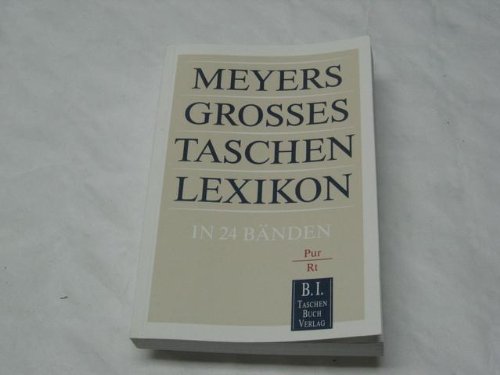 Imagen de archivo de Meyers grosses Taschenlexikon in 24 Bnden. Band 18. Pur - Rt a la venta por Bernhard Kiewel Rare Books