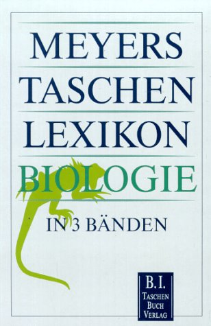 9783411120031: Meyers Taschenlexikon Biologie: 3 Bde.