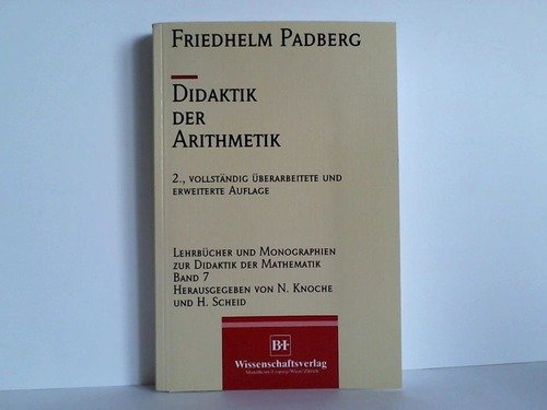 Stock image for Didaktik der Arithmetik for sale by medimops