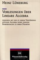 Beispielbild fr Vorlesungen ber lineare Algebra. zum Verkauf von Antiquariat Walter Nowak