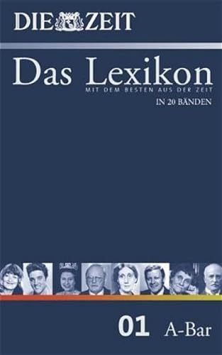 9783411175611: Das ZEIT-Lexikon in 20 Bnden 01. A - Bar