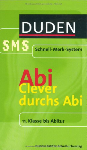 Imagen de archivo de Clever durchs Abi: 11. Klasse bis Abitur a la venta por Ammareal