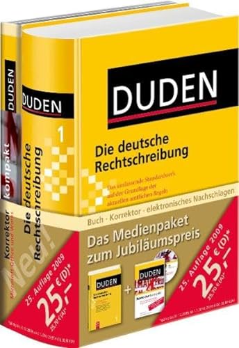Duden 01. Die deutsche Rechtschreibung + MS office 6.0 Korrektor kompakt - Dudenredaktion