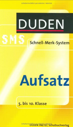 Beispielbild fr Aufsatz: 5. bis 10. Klasse zum Verkauf von medimops