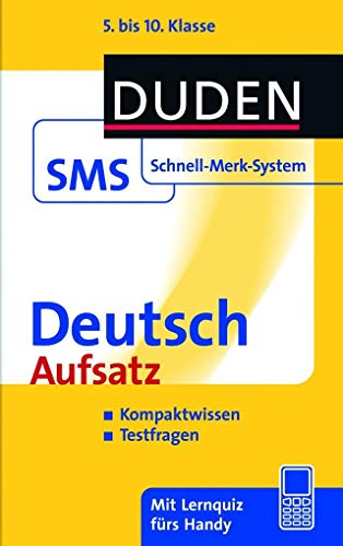 9783411706037: Deutsch Aufsatz: 5. bis 10. Klasse