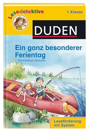 Beispielbild fr Ein ganz besonderer Ferientag : [1. Klasse ; Lesefrderung mit System ; mit witzigem Lesezeichen als Lsungsschlssel!]. Hanneliese Schulze. Mit Bildern von Iris Hardt. [Red. Leitung: Eva Gnkinger] / Lesedetektive zum Verkauf von Antiquariat Buchhandel Daniel Viertel