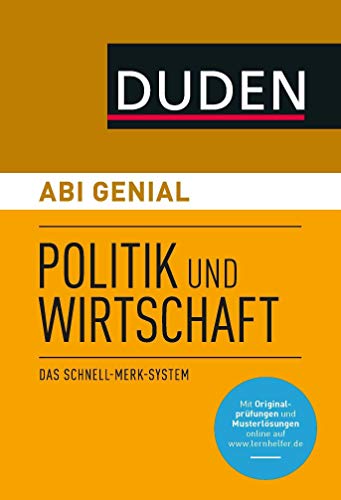 Stock image for Abi genial Politik und Wirtschaft: Das Schnell-Merk-System for sale by Ammareal