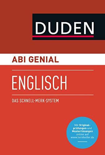9783411709342 Abi Genial Englisch Das Schnell Merk System Abebooks Bauer Ulrich Schmitz Wensch Elisabeth 3411709340