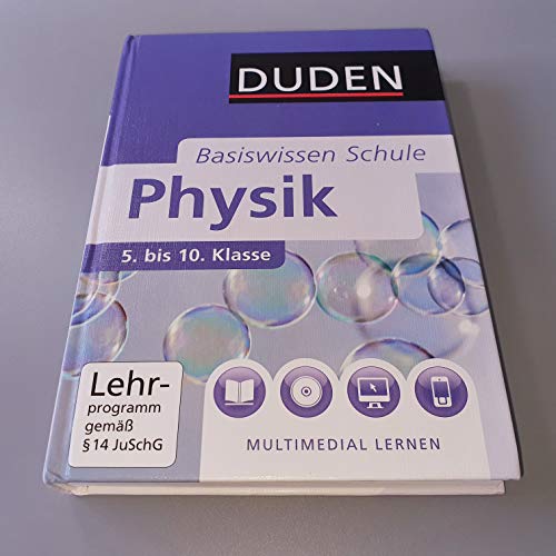 Stock image for Duden. Basiswissen Schule. Physik: 5. bis 10. Klasse for sale by medimops