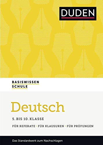 Stock image for Basiswissen Schule - Deutsch 5. bis 10. Klasse: Das Standardwerk fr Schler - inklusive Lernapp und Webportal mit Online-Lexikon for sale by medimops