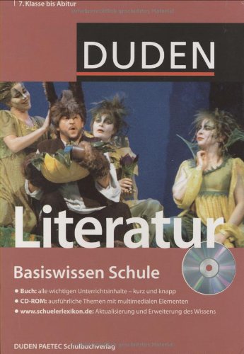 Stock image for Duden. Basiswissen Schule. Literatur: 7. Klasse bis Abitur for sale by medimops