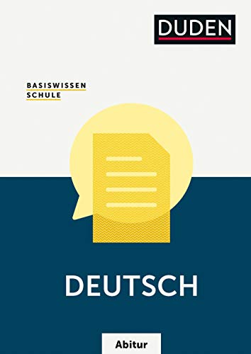 Stock image for Basiswissen Schule Deutsch Abitur for sale by Blackwell's