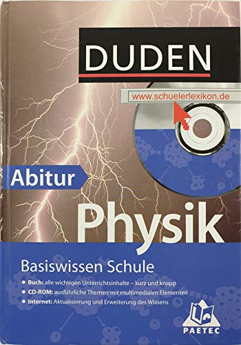 Imagen de archivo de Duden. Basiswissen Schule. Physik Abitur a la venta por medimops