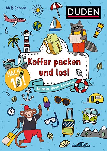 Stock image for Mach 10! Koffer packen und los! - Ab 8 Jahren: Rtseln, ben, Knobeln: Rtseln, ben, Knobeln for sale by medimops