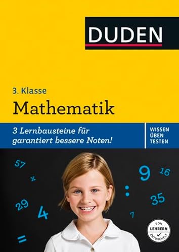 Beispielbild fr Wissen - ben - Testen: Mathematik 3. Klasse: Drei Lernbausteine fr garantiert bessere Noten! (Duden - Einfach klasse) zum Verkauf von Ammareal