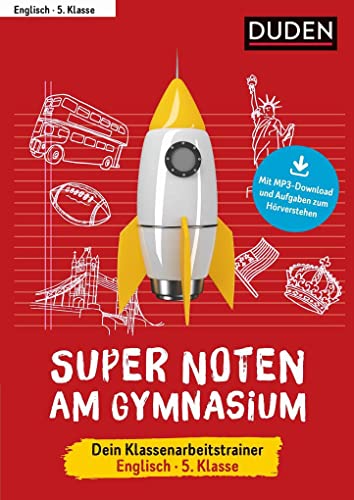 Beispielbild fr Super Noten am Gymnasium - Klassenarbeitstrainer Englisch 5. Klasse zum Verkauf von medimops