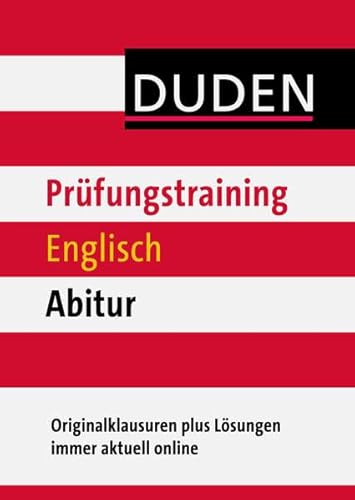 Beispielbild fr Duden Prfungstraining Englisch Abitur zum Verkauf von medimops