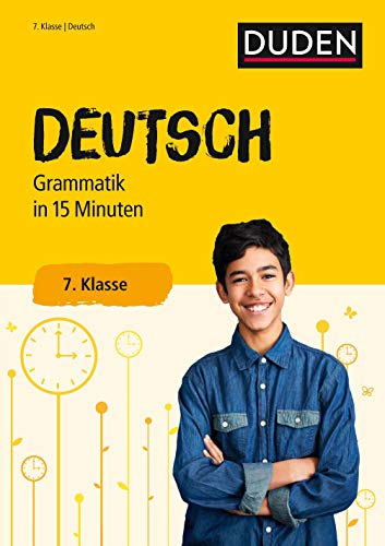 Stock image for Duden - Deutsch in 15 Minuten - Grammatik 7. Klasse for sale by medimops