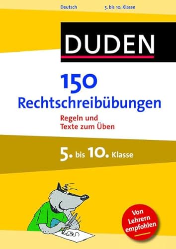 Beispielbild fr 150 Rechtschreibbungen 5. bis 10. Klasse: Regeln und Texte zum ben zum Verkauf von medimops