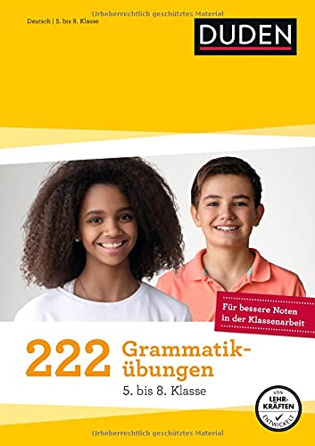 Beispielbild fr 222 Grammatikbungen - 5. bis 8. Klasse zum Verkauf von GreatBookPrices