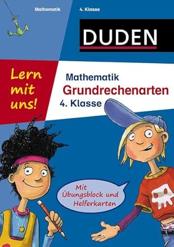 Beispielbild fr Lern mit uns! Mathematik Grundrechenarten 4. Klasse: bungsblock und Helferkarten zum Verkauf von medimops