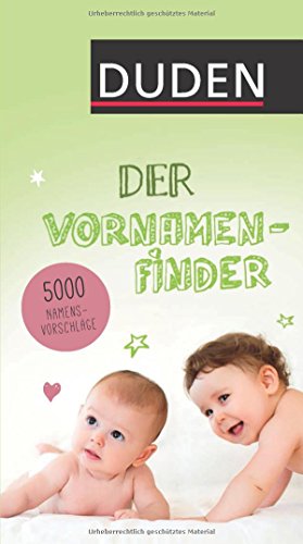 9783411739936: Duden - Der Vornamenfinder