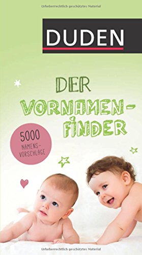 Stock image for Duden - Der Vornamenfinder for sale by Ammareal