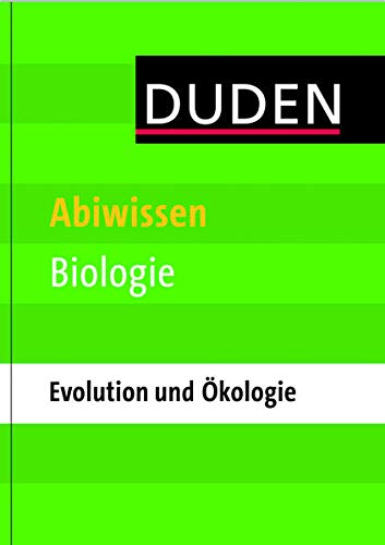 Beispielbild fr Duden Abiwissen Biologie - kologie und Evolution zum Verkauf von medimops
