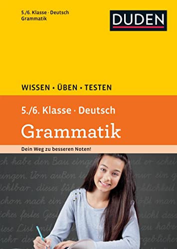 Stock image for Duden Wissen - ben - Testen, Deutsch - Grammatik 5./6. Klasse: Mit Stichwortfinder for sale by Revaluation Books