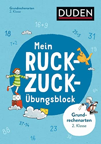 9783411753635: Mein Ruckzuck-bungsblock Grundrechenarten 2. Klasse