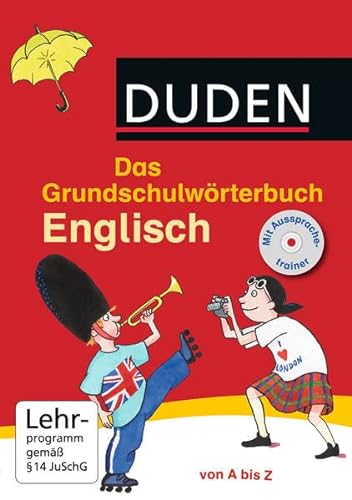 9783411754540: Duden Grundschulwrterbuch Englisch mit CD-ROM: von A bis Z