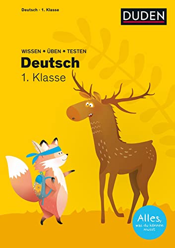 9783411772001: Duden Wissen Uben Testen: Deutsch 1. Klasse