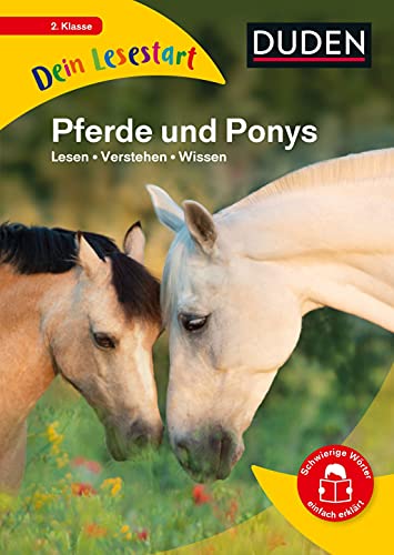 9783411780013: Dein Lesestart - Pferde und Ponys: Lesen - Verstehen - Wissen (Band 1) Fr Kinder ab 7 Jahren