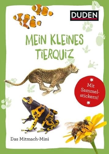 Stock image for Duden Minis (Band 24) - Mein kleines Tierquiz for sale by medimops
