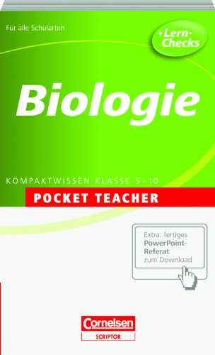 Beispielbild fr Biologie. Sekundarstufe I. Kompaktwissen Klasse 5-10 zum Verkauf von medimops