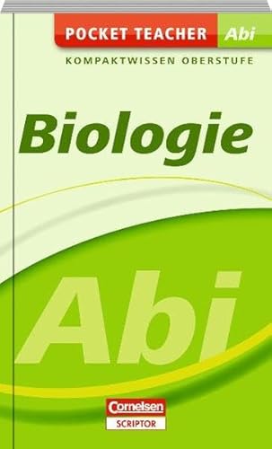 Beispielbild fr Pocket Teacher Abi Sekundarstufe II Biologie zum Verkauf von medimops