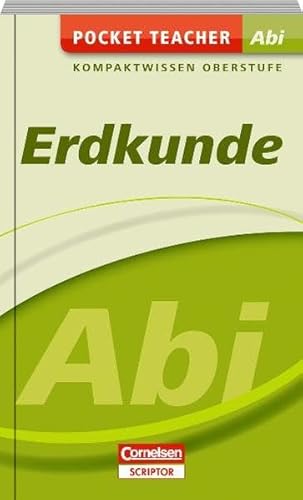 9783411862955: Pocket Teacher Abi Sekundarstufe II Erdkunde