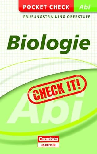 Beispielbild fr Pocket Check Abi Biologie zum Verkauf von medimops