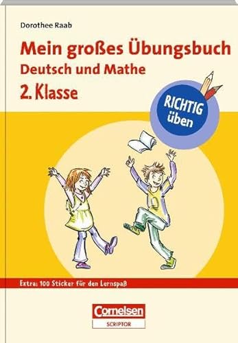 Beispielbild fr RICHTIG ben - Mein groes bungsbuch Deutsch und Mathe 2. Klasse - Cornelsen Scriptor zum Verkauf von medimops